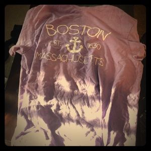Purple Boston shirt